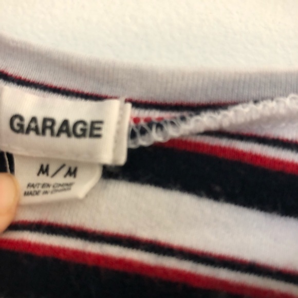 Cropped Striped Long Sleeve - Picture 4 of 4